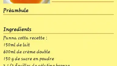 Captura de tela de Recettes Dessert 3