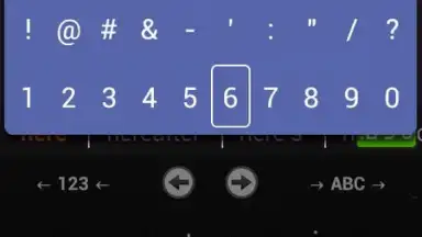 Captura de tela de AnySoftKeyboard 6