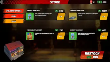 Captura de tela de MMA Rivals 3