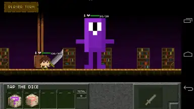 Captura de tela de Tiny Dice Dungeon 1