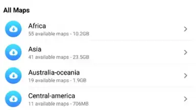 Captura de tela de GPS Navigator 5