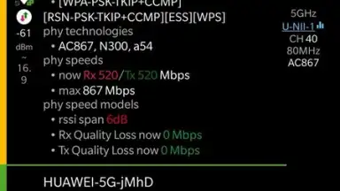 Captura de tela de analiti - Speed & WiFi 4