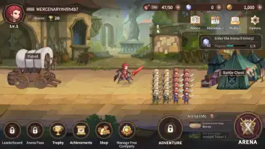 Captura de tela de BattleLeague Heroes 9