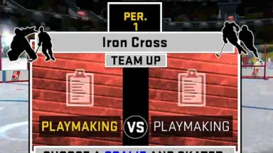 Captura de tela de NHL SuperCard 6