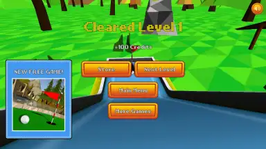 Captura de tela de Mini Golf: Retro 2