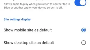 Captura de tela de Microsoft Edge Beta 14