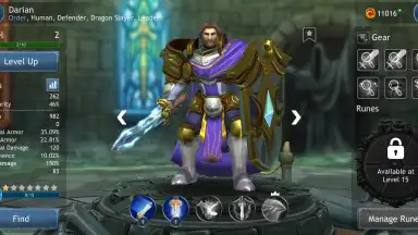Captura de tela de Dragon Champions 1