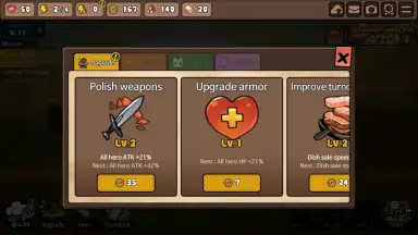 Captura de tela de Bistro Heroes 19
