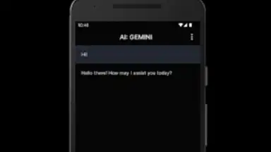Captura de tela de Gemini AI 1