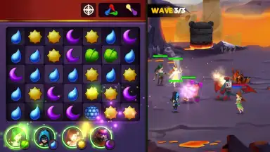 Captura de tela de Kingdom Raids - Puzzle Wars 8