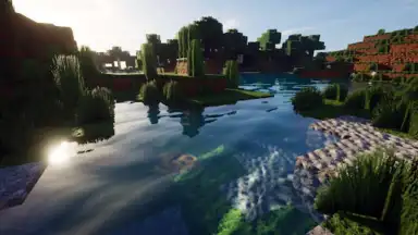 Captura de tela de Shaders and Textures for Minecraft 1
