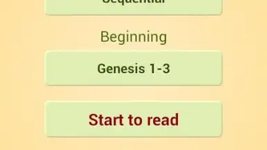 Captura de tela de Bible Reading Schedule 5
