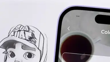 Captura de tela de AR Drawing 2