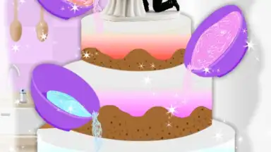 Captura de tela de Cooking Tasty Wedding Cake 1