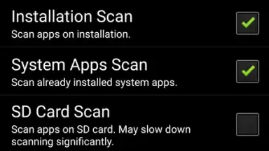 Captura de tela de Stopbadapp 2
