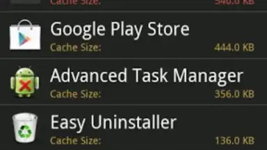 Captura de tela de App Cache Cleaner 4