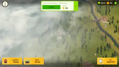 Captura de tela de Railroad Empire 1
