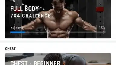 Captura de tela de Home Workout 1