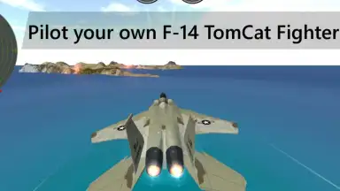 Captura de tela de F14 Fighter Jet 3D Simulator 9