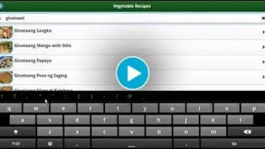 Captura de tela de Pinoy Food Recipes 1