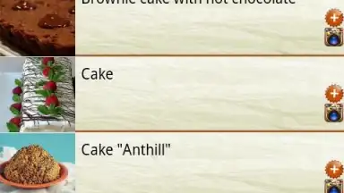 Captura de tela de Cake recipes 3