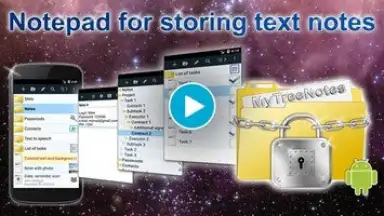 Captura de tela de MyTreeNotes - Notepad (with folders) 2