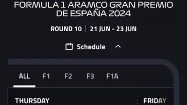 Captura de tela de F1 TV 3