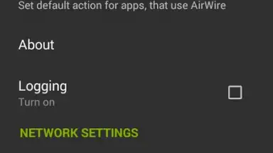 Captura de tela de AirWire 9