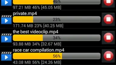 Captura de tela de Full Video Downloader 3