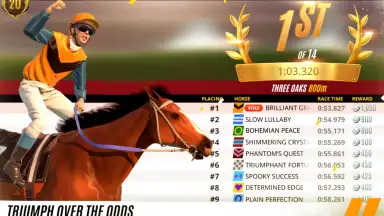 Captura de tela de Rival Stars Horse Racing 8
