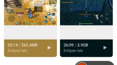 Captura de tela de MIUI Screen recorder 1