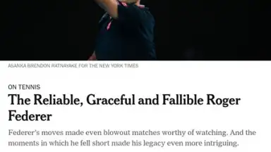 Captura de tela de The New York Times 8