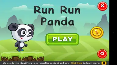 Captura de tela de Run Run Panda 1