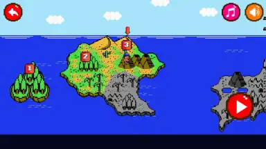 Captura de tela de Super Adventure Island 7