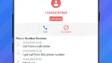 Captura de tela de Caller ID Phone Number Lookup 1