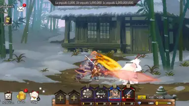Captura de tela de Tiny Samurai Showdown 13