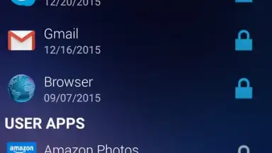 Captura de tela de AppLock Master 1