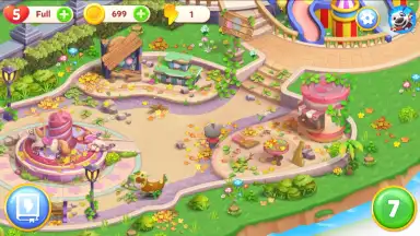 Captura de tela de Talking Tom Fun Fair 10