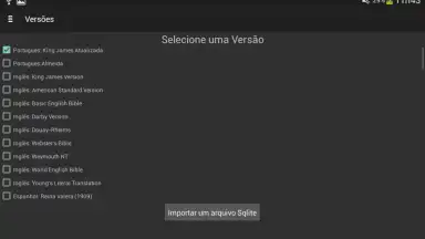 Captura de tela de Biblia fuera de línea 4