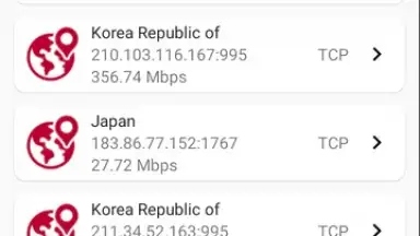 Captura de tela de USA Vpn Pro 2