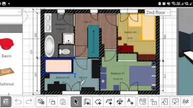 Captura de tela de Sweet Home 3D 3