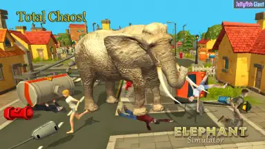 Captura de tela de Elephant Simulator Unlimited 1
