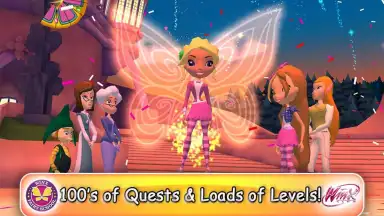 Captura de tela de Winx Fairy School Lite 4