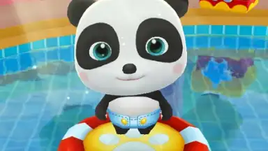 Captura de tela de Talking Baby Panda 3
