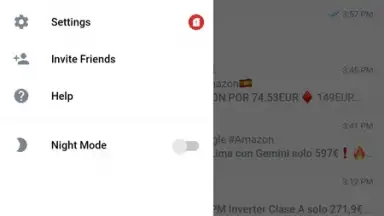 Captura de tela de Telegram X 1