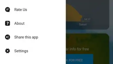 Captura de tela de Daily Weather Free 6