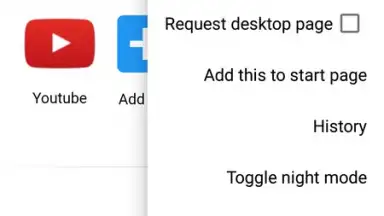 Captura de tela de B Browser 9