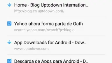 Captura de tela de Mint Browser 9