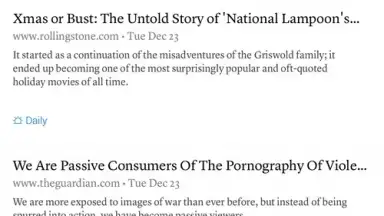Captura de tela de Instapaper 8