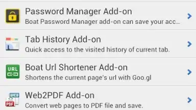 Captura de tela de Boat Browser 14